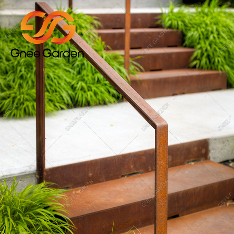 corten staircase