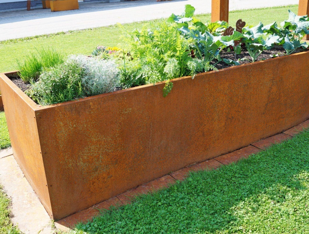 Growing Beautiful Flowers in Corten Steel Pots: A Gardener’s Guide