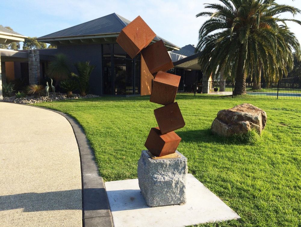 Corten Steel Sculpture: A Rustic and Weathered Art Form