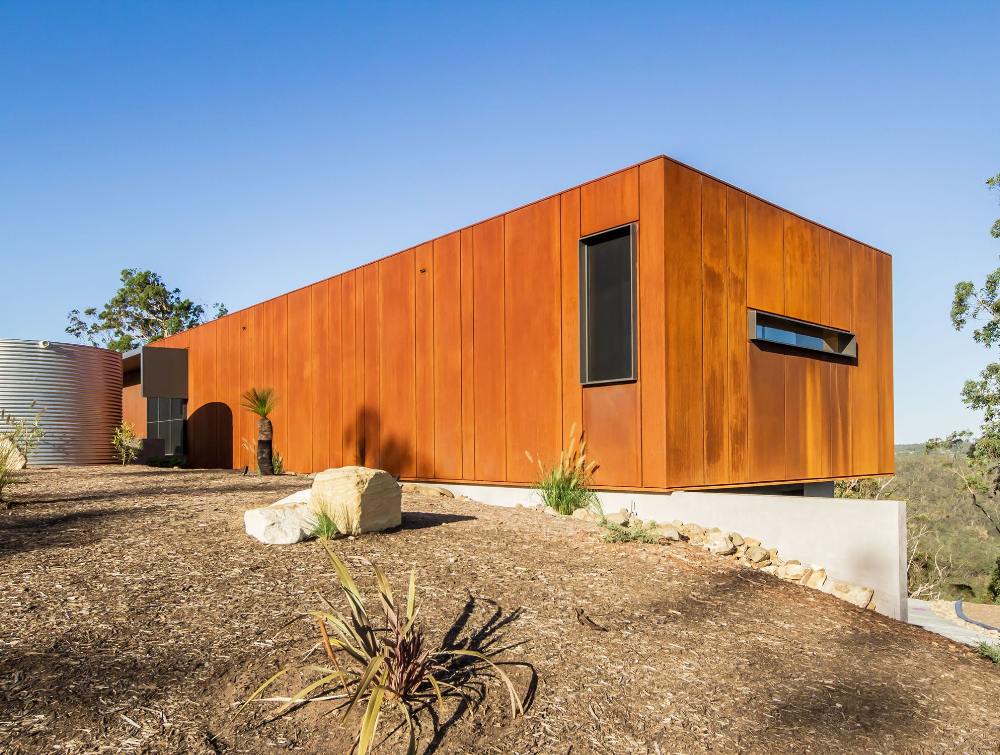 Peculiarities of using Corten steel in construction