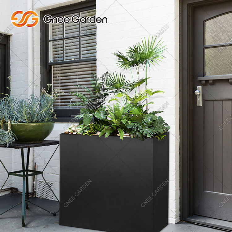 What are the benefits of Outdoor Galvanized Steel Planter?