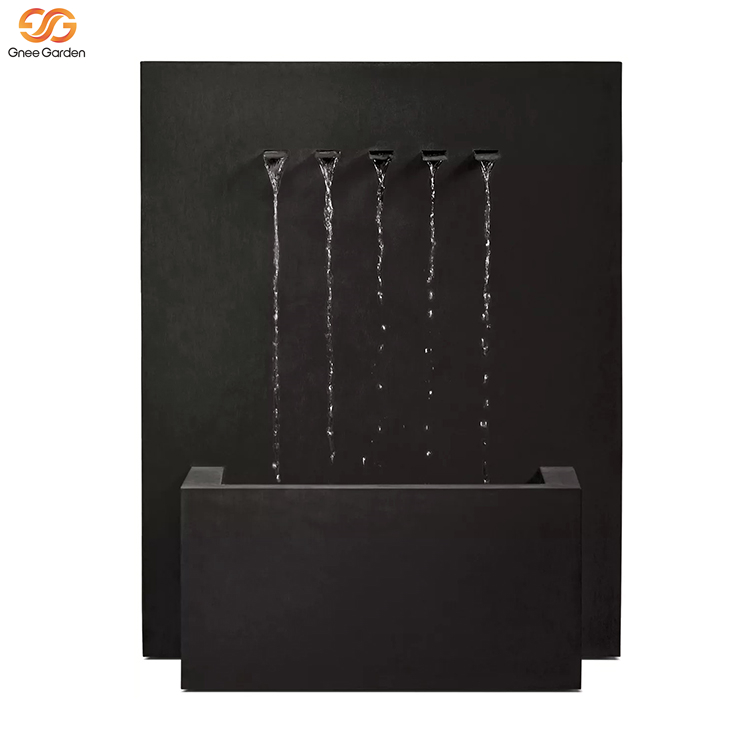 Durable Corten Metal Outdoor Garden Fountains