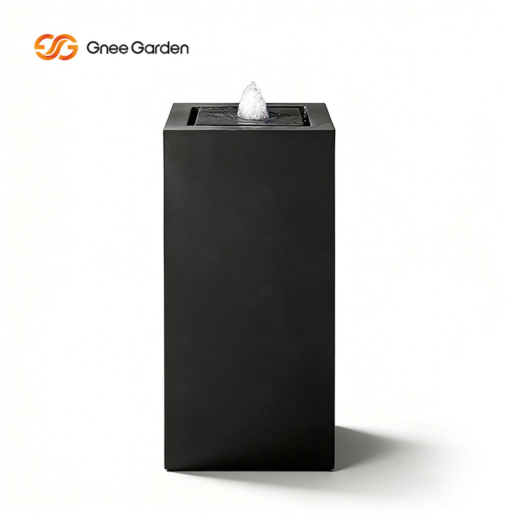 Plug-in Outdoor Steel Water Feature
